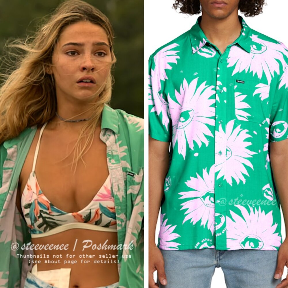 Volcom Mag Sketch Shirt ASO Sarah Cameron / John B